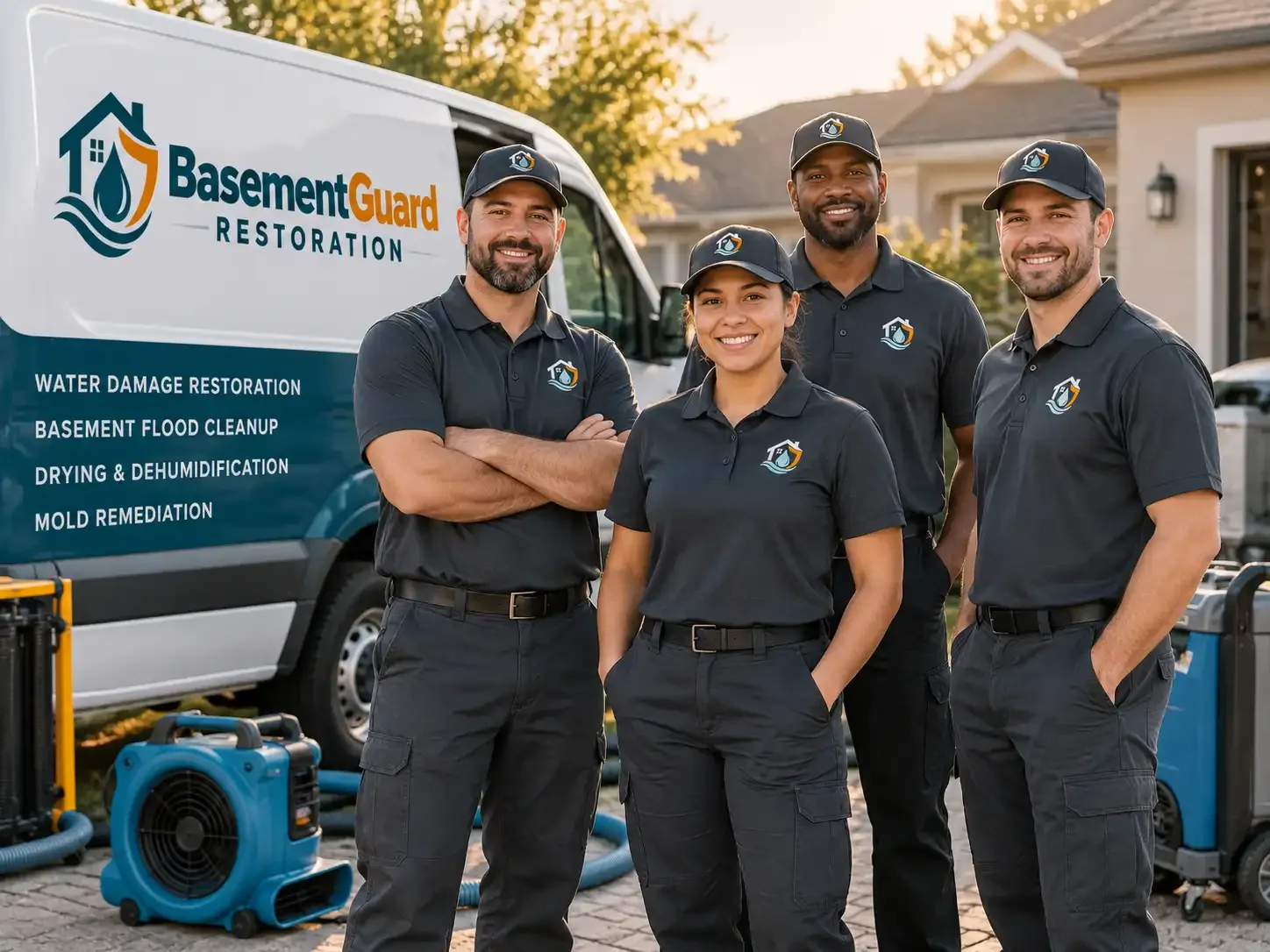 Basement Water Damage Restoration company in Manson, IA